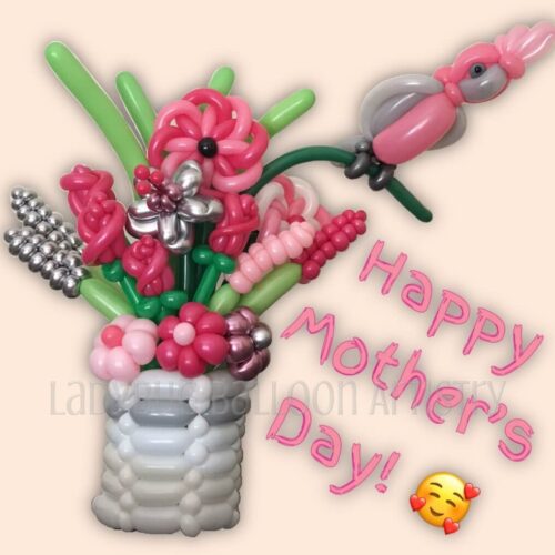 balloon_gift_vase_mothers_day_pink_grey_galah